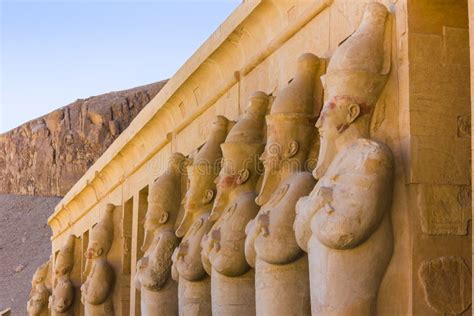 Colossi Of Memnon Valley Of Kings Luxor Egypt Stock Image Image Of