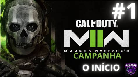 CALL OF DUTY MODERN WARFARE 2 O Início de Gameplay em Português PT