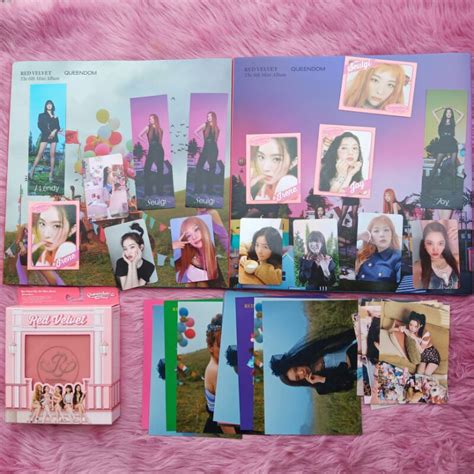 Onhand Red Velvet Queendom Inclusions Tingi Official Photocards