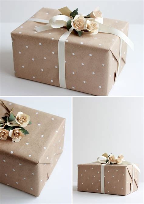 Envolutra Regalo Bodas Con Papel Manualidades Paper Gift Wrapping