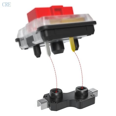 Cre 100 ชน Kailh Hot Swap ซอกเกตสาหรบโปรไฟลตา 1350 สวทชคยบอรด DIY Shopee Thailand