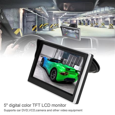 Buy Inch Car Tft Lcd Monitor Screen Way Video Input