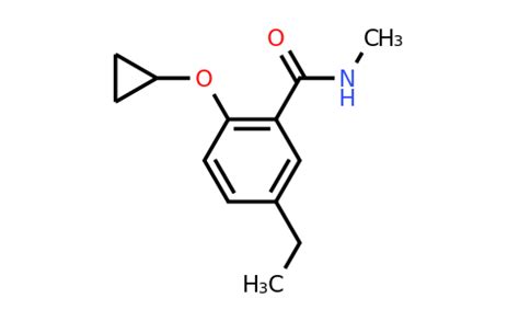 CAS 1243375 72 5 2 Cyclopropoxy 5 Ethyl N Methylbenzamide Synblock