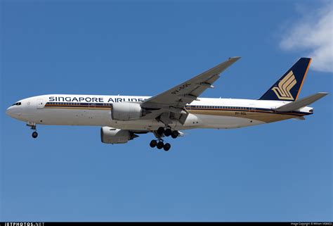 9V SQL Boeing 777 212 ER Singapore Airlines William VIGNES