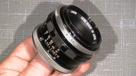 Repair Canon Fl 50mm 118 And Re Grease The Focus System Youtube