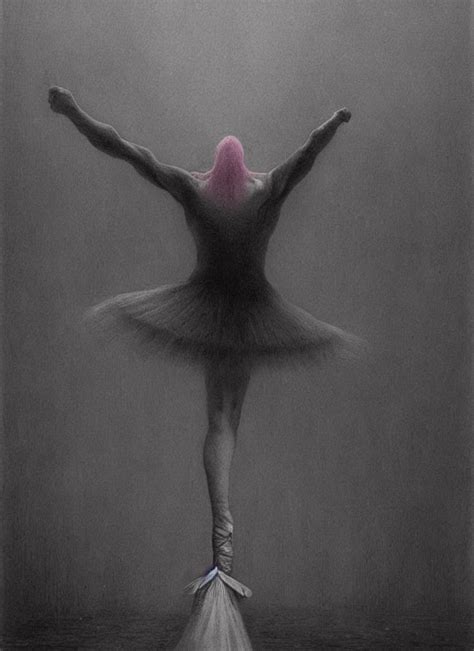 Krea Ai The Ballerina Afterlife Seen At The End Of Life P