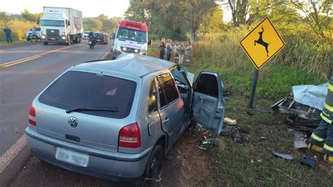 Motorista Morre Ap S Ser Atingido De Frente Por Ve Culo Que Tentava