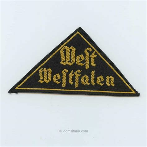 Hj District Triangle West Westfalen Ldo Militaria