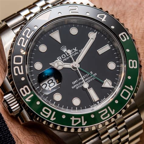 Hands On Rolex Gmt Master Ii Ref Vtnr Destro Left Handed