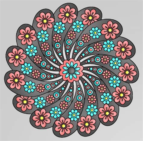 Pin By Sebile Bozac On Dekopaj Desenleri Mandala Coloring Books