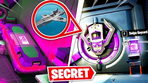 J OUVRE LE COFFRE FORT SECRET DE L HELIPORT SUR FORTNITE LE COFFRE