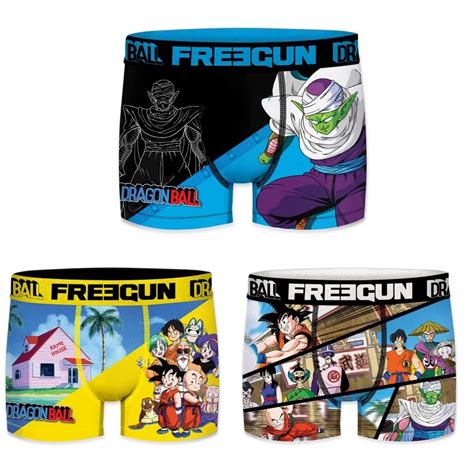 Freegun Set Of Dragon Ball Boxers For Men Championnat Martial Arts