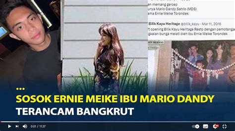 Sosok Ernie Meike Diduga Ibu Mario Dandy Terancam Bangkrut Akibat Ulah