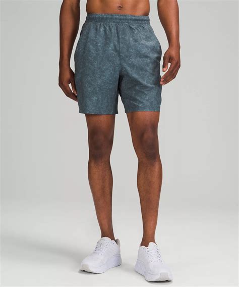 Lululemon Pace Breaker Linerless Shorts In Gravel Dust Iron Blue