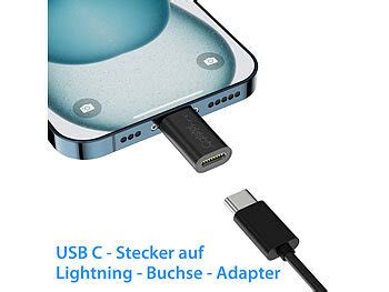 Callstel Iphone Adapter Er Set Usb Adapter Usb C Auf Lightning