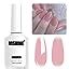 Vishine Pcs Jelly Nude Pink Milky White Rose Gel Nail Polish Set Sheer