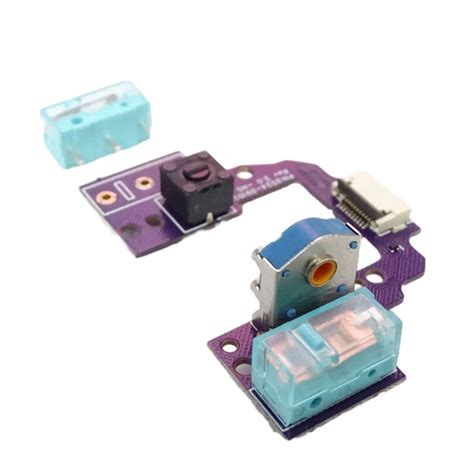 Hot Swap Microswitch Button Board For GPROX Superlight Mouse WeldingFree Motherboards With Gold