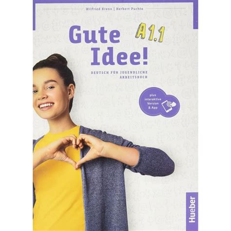 Hueber Gute Idee A1 1 Kursbuch Arbeitsbuch Plus Kitabı