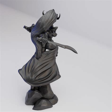 Hot Goblin 双剣の狂乱姉妹 ミニチュア ホットゴブリン 戦闘フィギュア