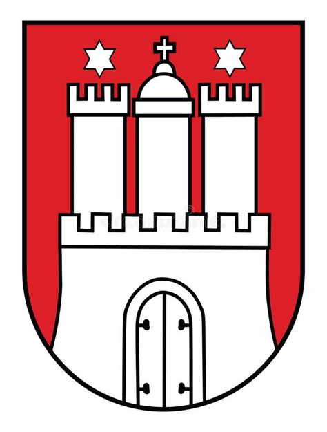 Герб Германия изолированная на белом векторе Иллюстрация вектора ...