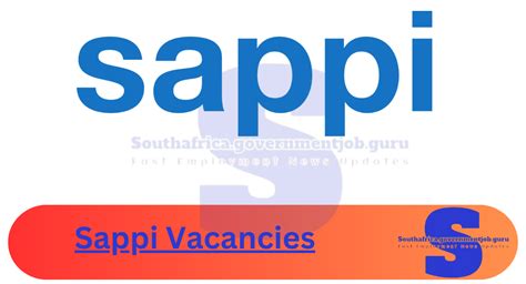 Sappi Recruitment For 2024 X2 Job Vacancies Available South Africa Government Job Guru