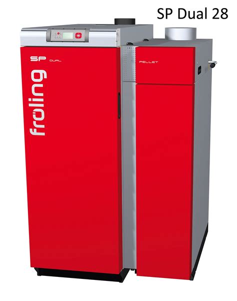 Комбинированный котел дрова-пеллеты Froling SP Dual 28 кВт ...