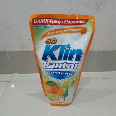 Jual So Klin Lantai Citrus Gardeb 700 Ml Shopee Indonesia