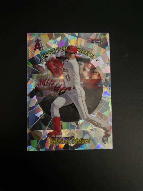 Shohei Ohtani 2018 Bowman S Best 98BP SO 1998 Best Performers Atomic