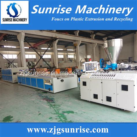 Plastic Machine Pvc Wpc Profile Production Line China Wpc Profile