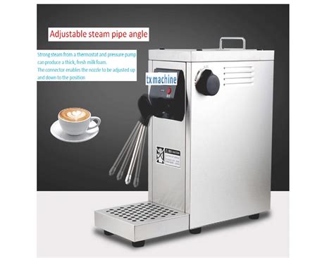 Buy Commercial Milk Frother Automatic Milk Steamer Electric Coffee