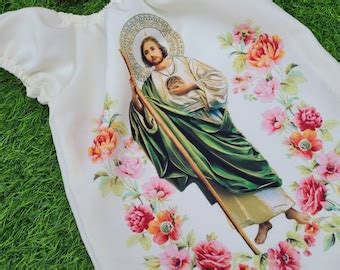 Vestido Nino Dios San Judas Tadeo St Jude Baby Jesus Dress Vestido