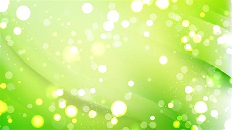 Free Abstract Green Bokeh Background Design