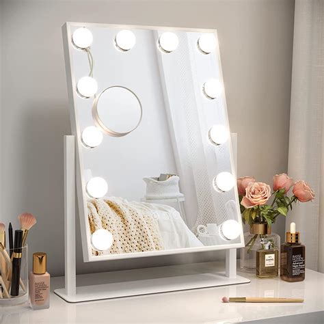 Flamingueo Miroir Coiffeuse Miroir Led Lumi Res Miroir Maquillage