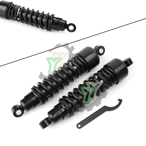 Olho 298mm Para Harley Davidson Par Traseiro Amortecedores De Ar