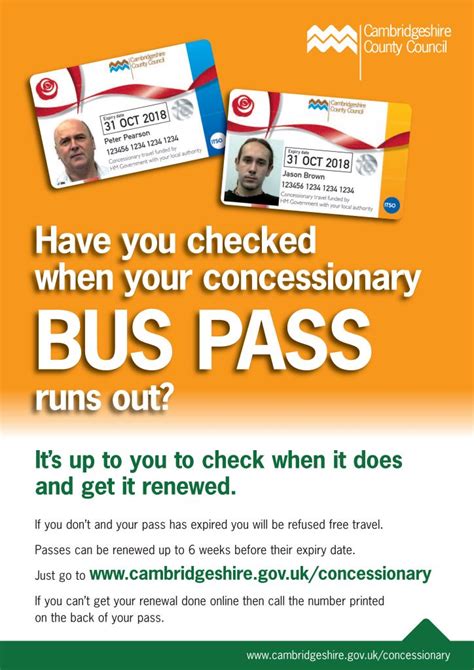 The Abingtons Bus Pass Renewal