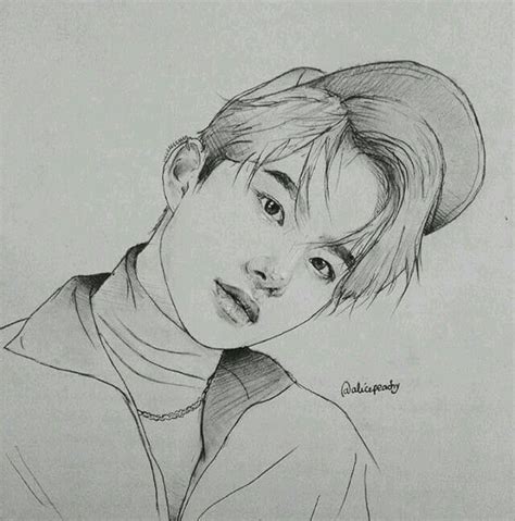 Pin By Letsgravity On Draw Kpop Kpop Drawings Fan Art Drawing Sketches