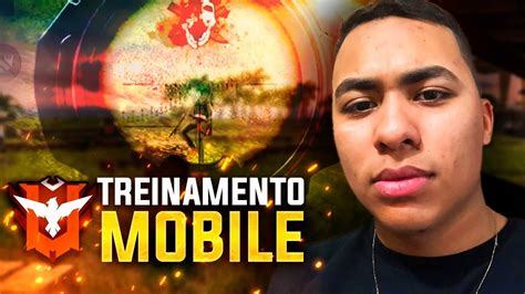 Free Fire Ao Vivo Treinamento Mobile Rei Das Miras Xtreino