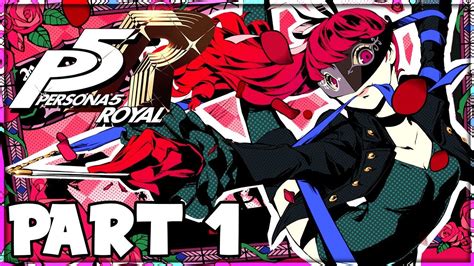 Persona 5 Royal Walkthrough Part 1 Prologue Ps4 Pro 1440p Youtube