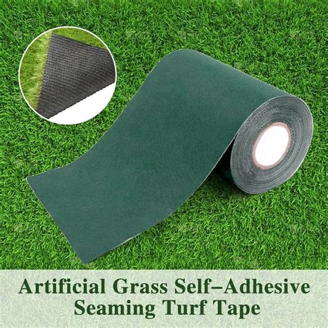 Wellco 6 In X 165 Ft Artificial Grass Self Adhesive Seaming Turf Tape Agt616ss The Home Depot