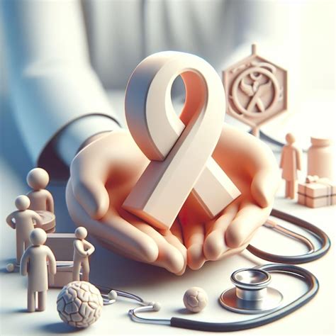 Premium Photo 3d Render Cancer Icon