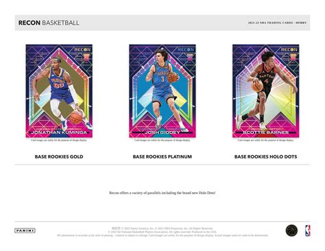 202122 Panini Recon Basketball Hobby 12 Box Case Factory Fresh Da