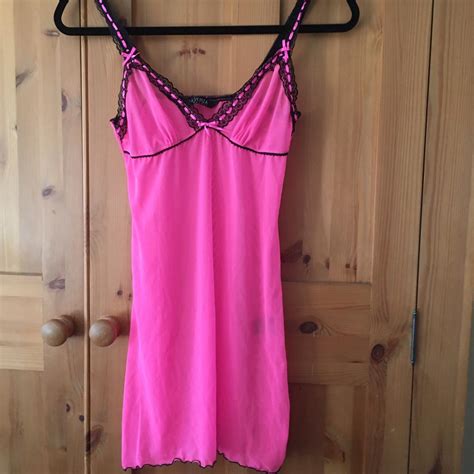 La Senza Pink Negligee Size 8 Free Shipping Within Depop