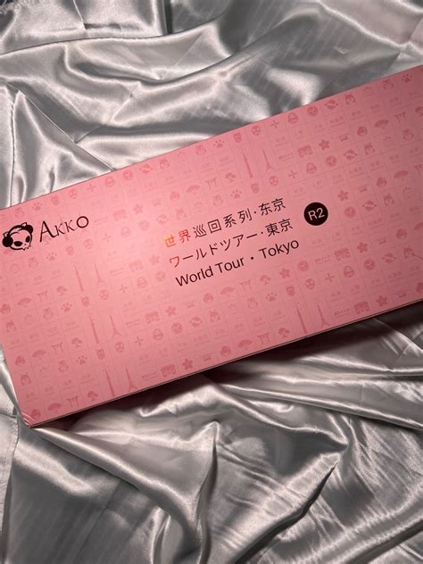 AKKO World Tour Tokyo Mechanical Keyboard, Computers & Tech, Parts ...