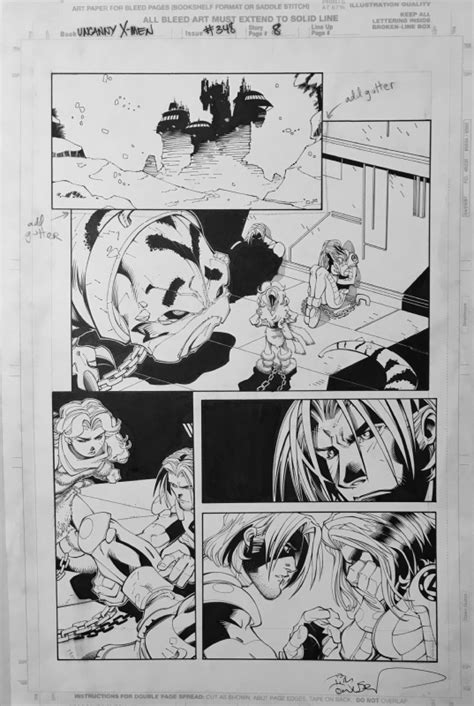 Uncanny X Men Page Joe Madureira Tim Townsend Scott Lobdell Gone