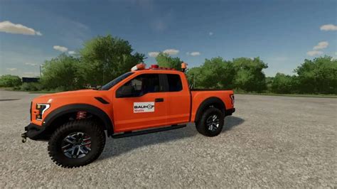 Ford Raptor F150 Kommunal v1.2.0.0 - FS25 / FS22 Mod