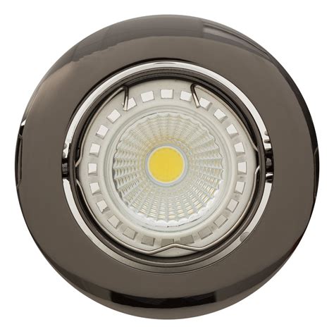 LightStore Downlight Aluminium Tilt Curved Rim Gun Metal