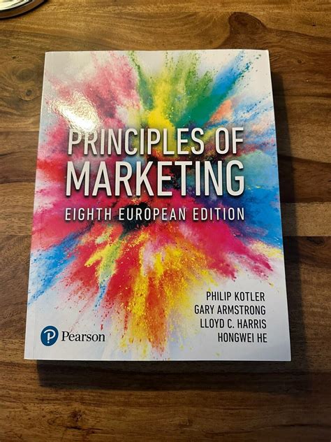 Principles Of Marketing Philip Kotler Eighth Edition Ebay