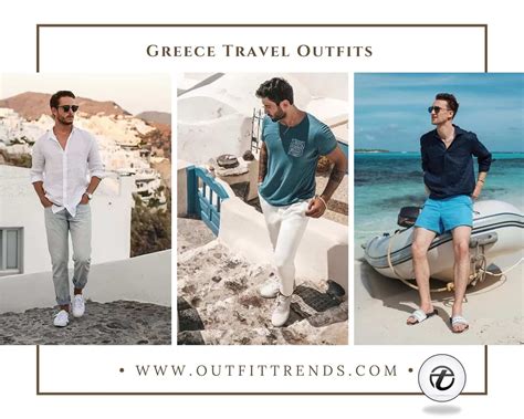 These Greece Travel Outfits For Men Are All The Inspiration That You