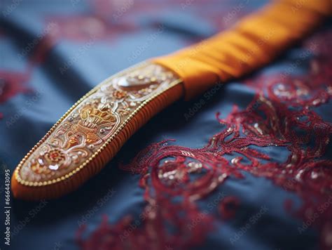 A stunningly decorated Sikh kirpan highlighting spirituality and its ...