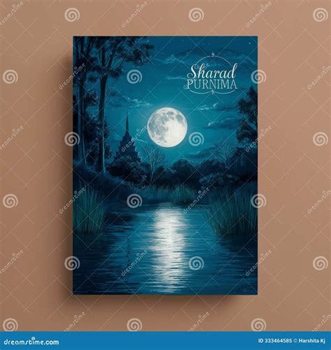 Sharad Purnima Background Graphics Royalty Free Stock Photography